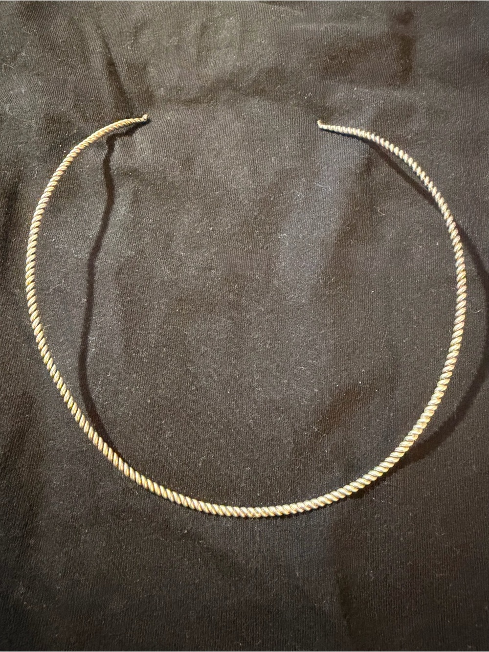 Jay King 925 Oval Flex Choker